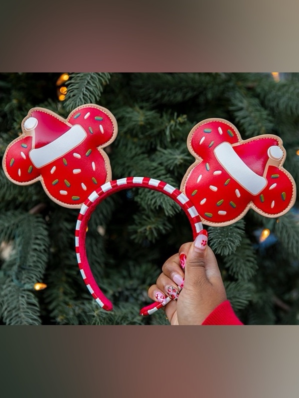 NEW Disney Parks Holiday Mickey Mouse Ears